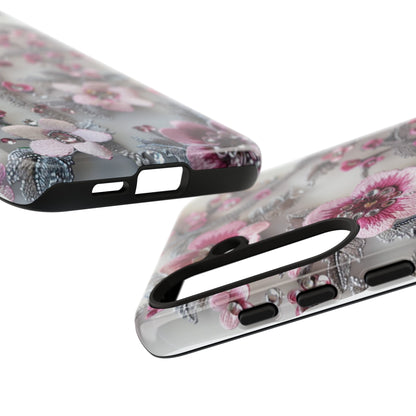 Coquette Aesthetic Floral Art iPhone 12 Case