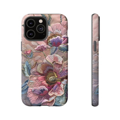 Coquette Embroidery Aesthetic Floral iPhone 14 Case