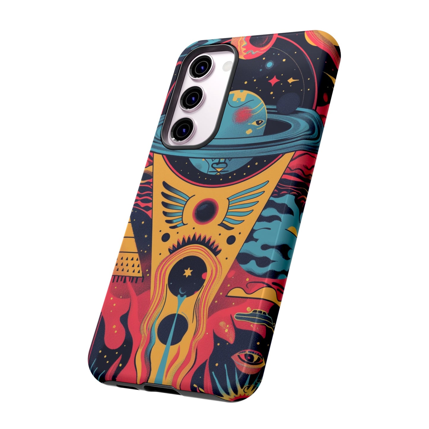 Cosmic Journey Space and Time Phone Case