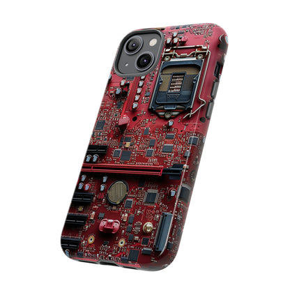 Open Circuit Naked Motherboard Technology Phone Case