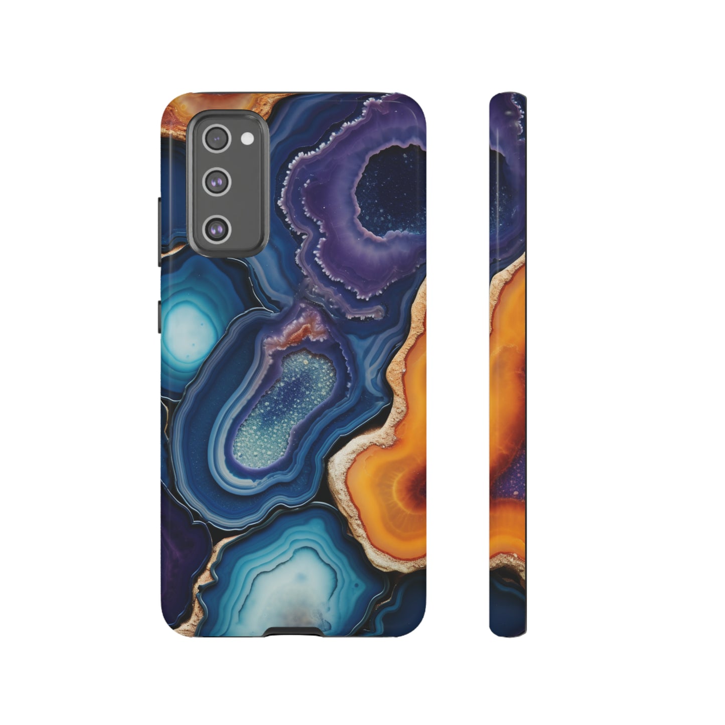 Agate Slice Geode Elegance: Natural Beauty Phone Case