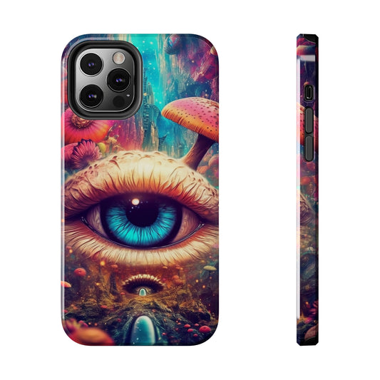 Eye of the Mushroom Psychedelic Art iPhone Case