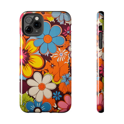 Trippy Hippie Psychedelic Floral Fusion