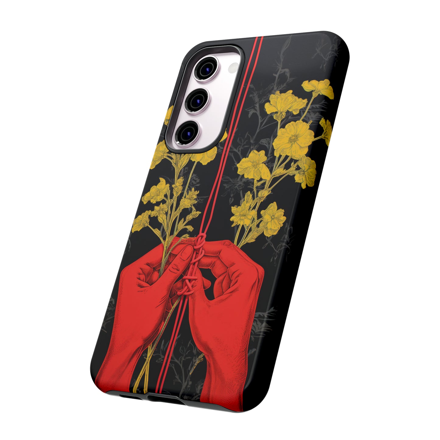 We Are All Connected Floral Phone Case