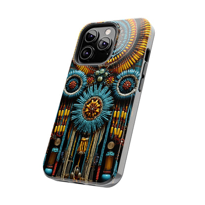 Native American Beadwork iPhone Case | Crafted Elegance with Cultural Heritage