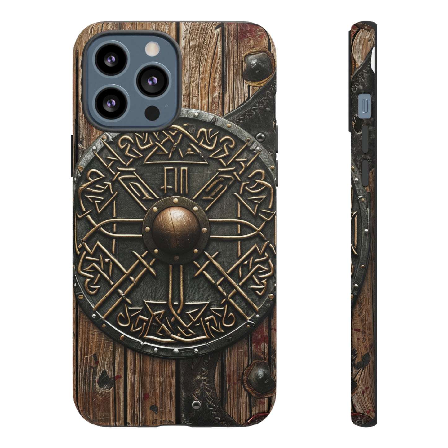 Viking Battle Shield Phone Case