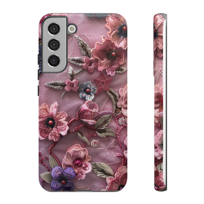 Coquette Aesthetic Floral Art Phone Case