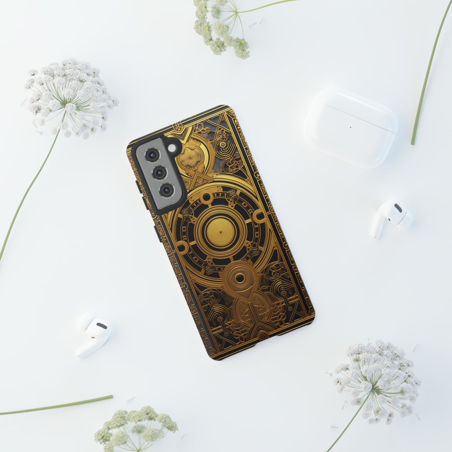 Gold Mandala Phone Case