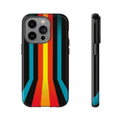 Retro Lines 1980s Flashback Phone Case