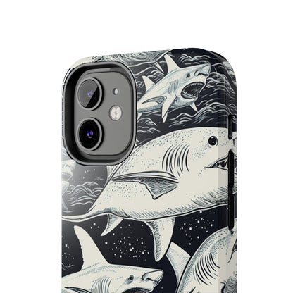 Shark Design | Swimming with the Sharks Aquatic Adventure iPhone 13 Case