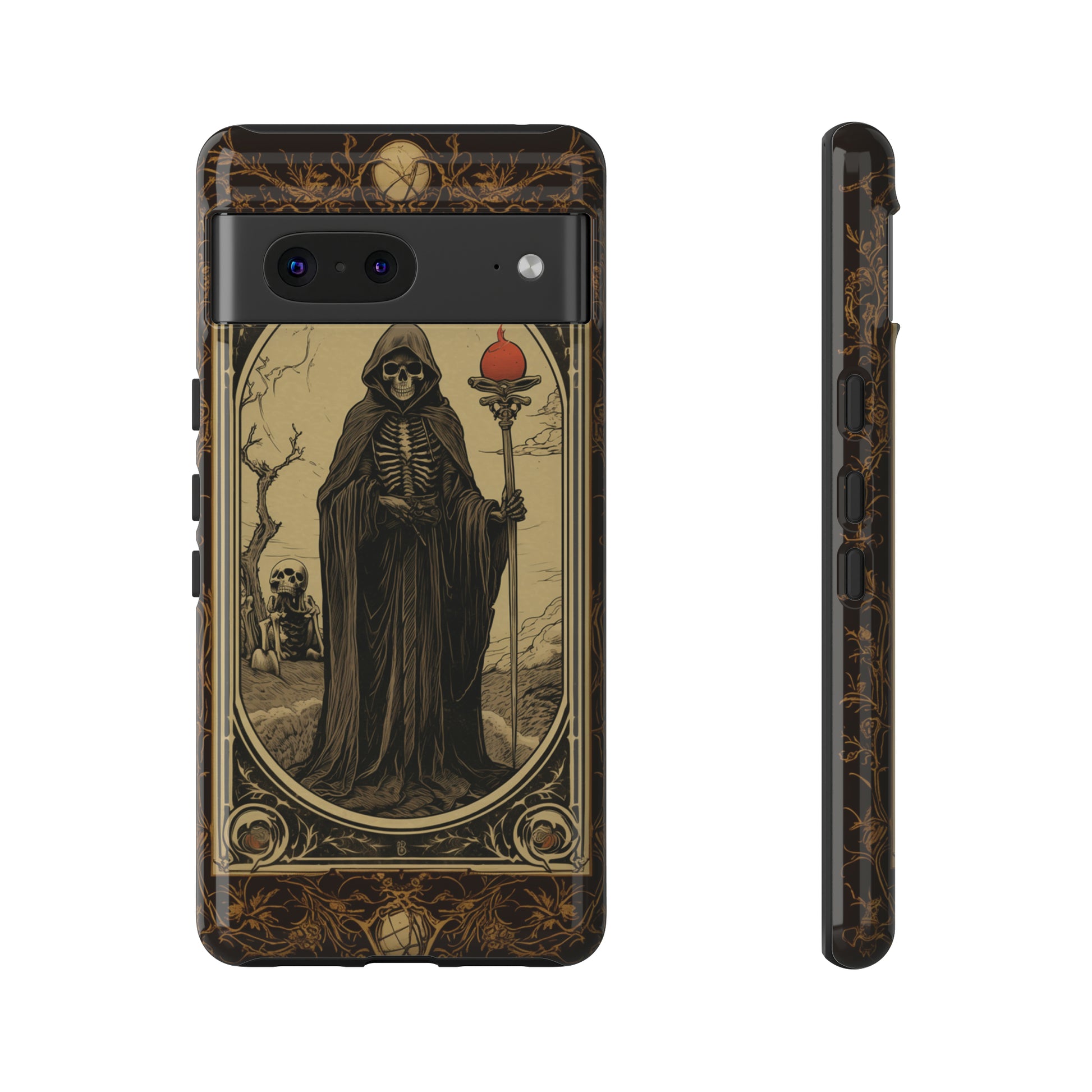 Reaper Tarot Card iPhone Case.