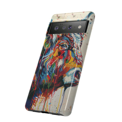 Whole Lotta Bull Abstract Phone Case