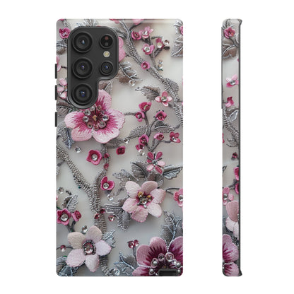 Coquette Aesthetic Floral Art iPhone 12 Case