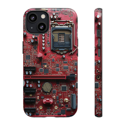 Open Circuit Naked Motherboard Technology Phone Case