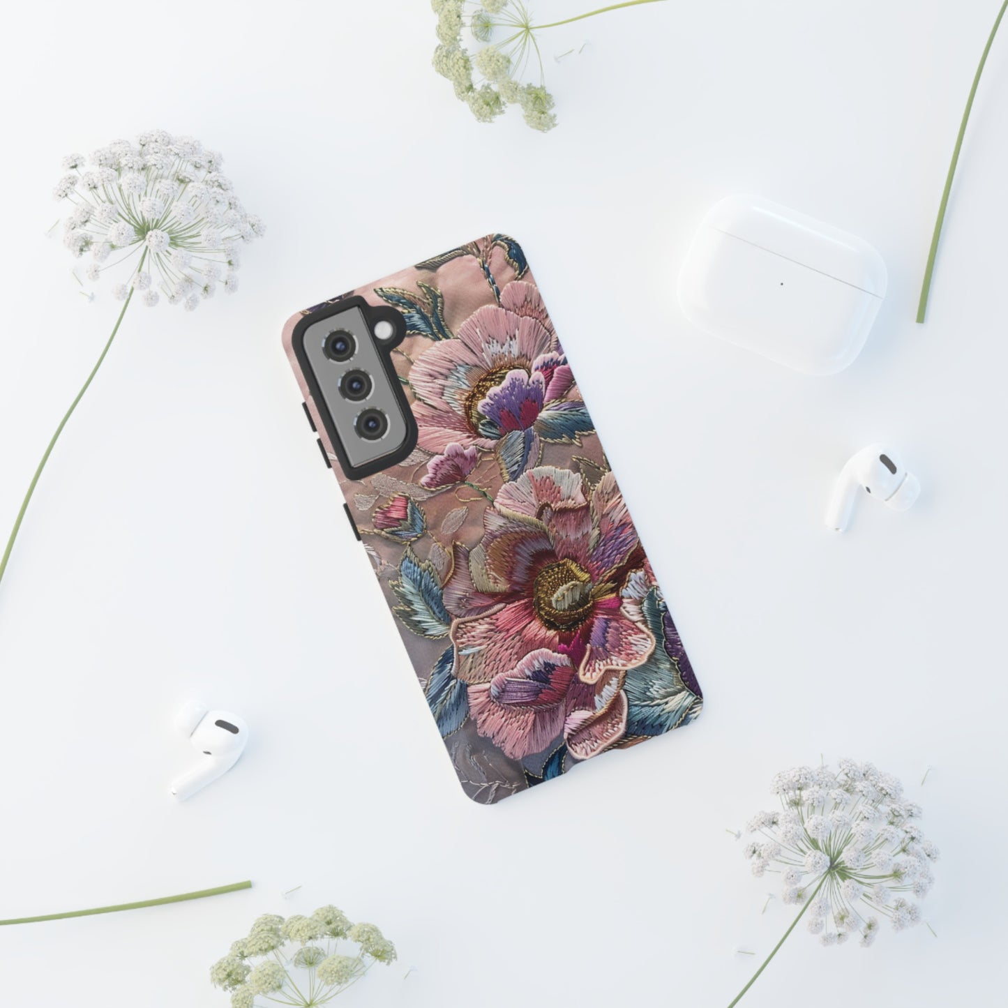 Coquette Embroidery Aesthetic Floral iPhone 14 Case