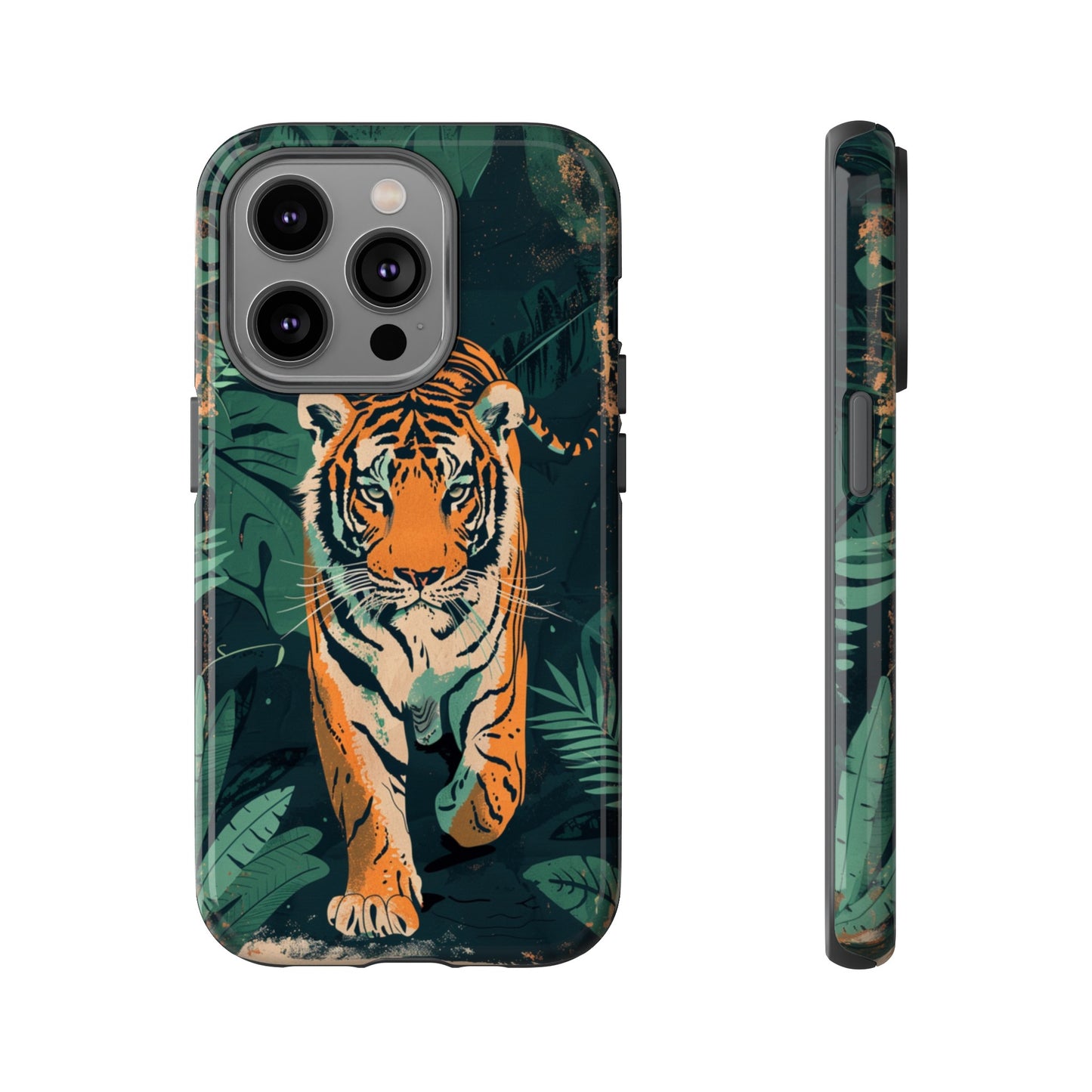 Retro Jungle Tiger Phone Case