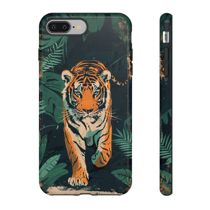 Retro Jungle Tiger Phone Case