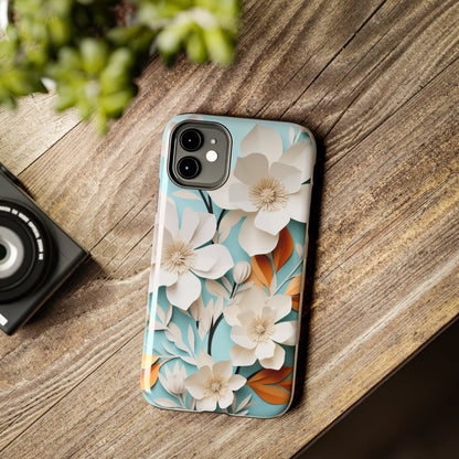 Paper Floral iPhone Case | Delicate Elegance and Nature-Inspired Beauty