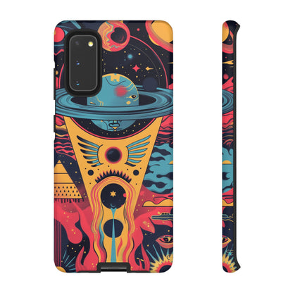 Cosmic Journey Space and Time Phone Case