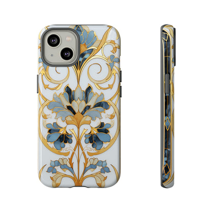 Art Deco Floral Gold