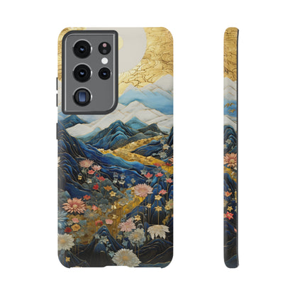 Chiyogami Floral Tough iPhone Case Japanese Boho