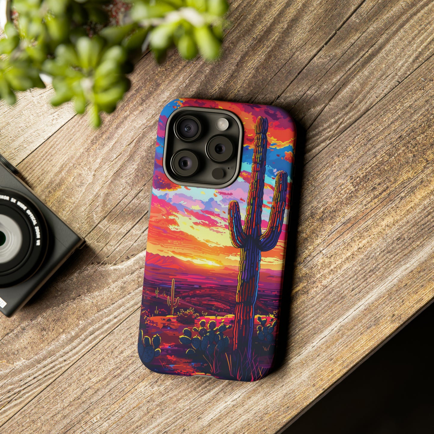 Southwest Desert Cactus Phone Case