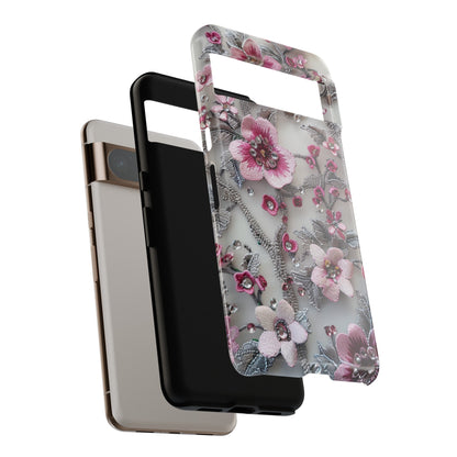 Coquette Aesthetic Floral Art iPhone 12 Case