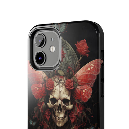 Deadhead Moth Gothic Dark Academia iPhone Case | Embrace Mysterious Elegance