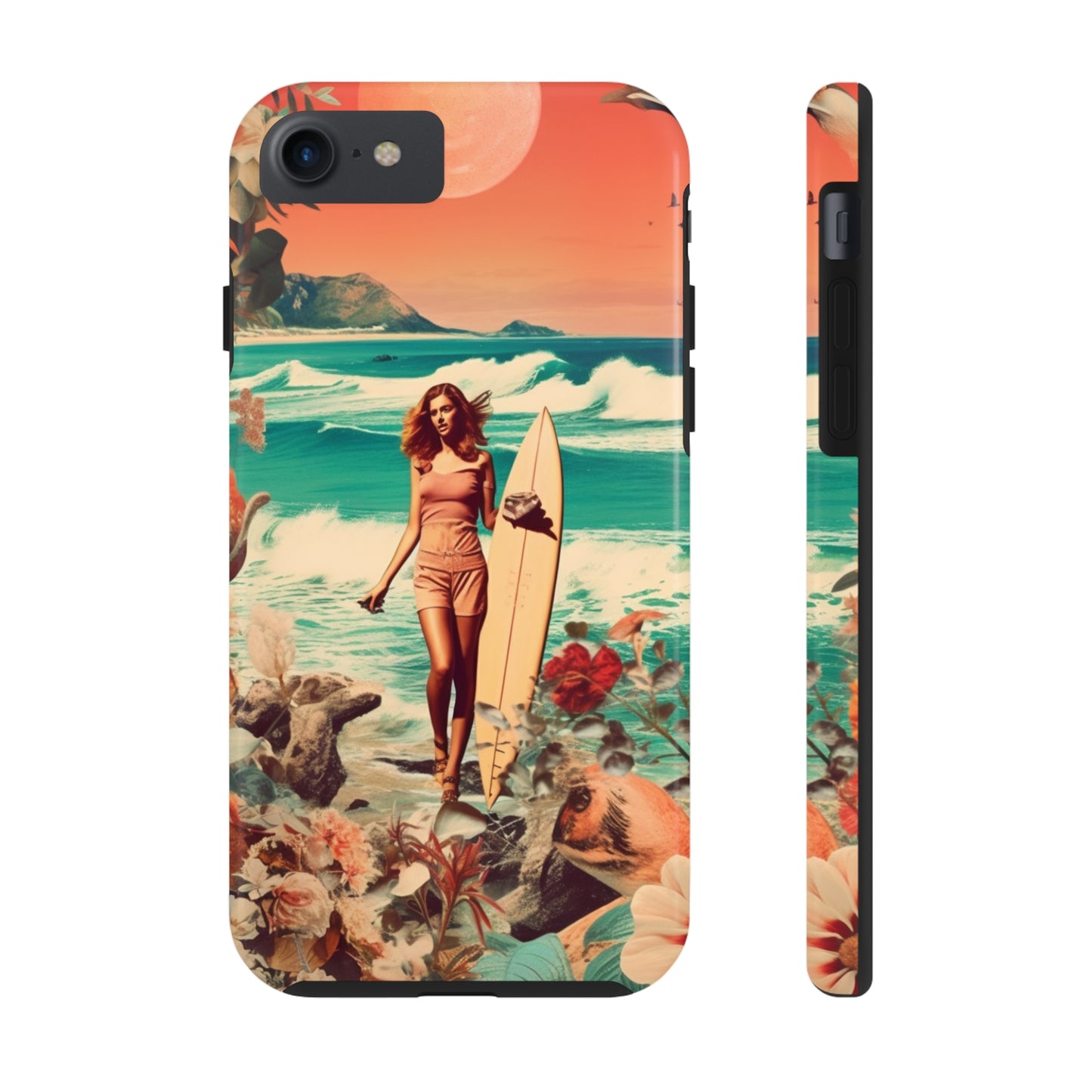 Summertime Beach Time iPhone Tough Case | Embrace the Coastal Vibe with Reliable Protection