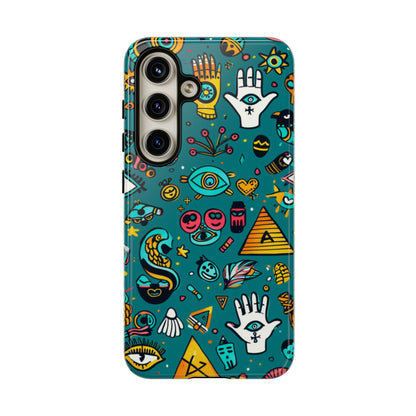 UFOs and Ancient Egypt Talisman Collage Phone Case