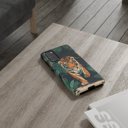 Retro Jungle Tiger Phone Case