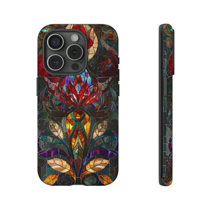 Art Deco Stained Glass floral Phone Case