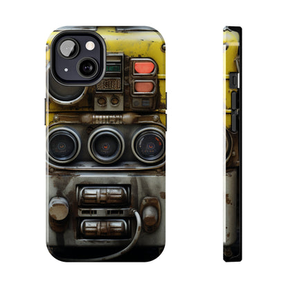 Cyberpunk Fallout Communicator iPhone Case