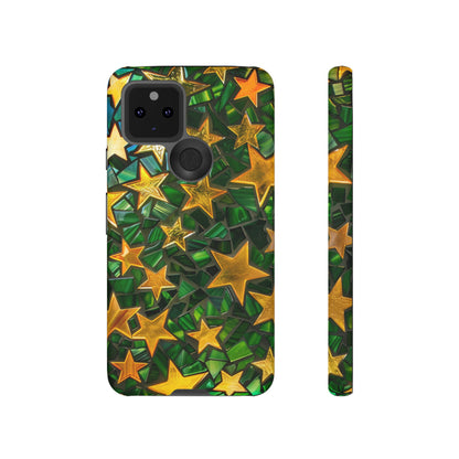 Green Celestial Stained Glass Mosaic Phone Case