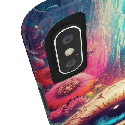 Eye of the Mushroom Psychedelic Art iPhone Case | Embrace the Trippy Enigma