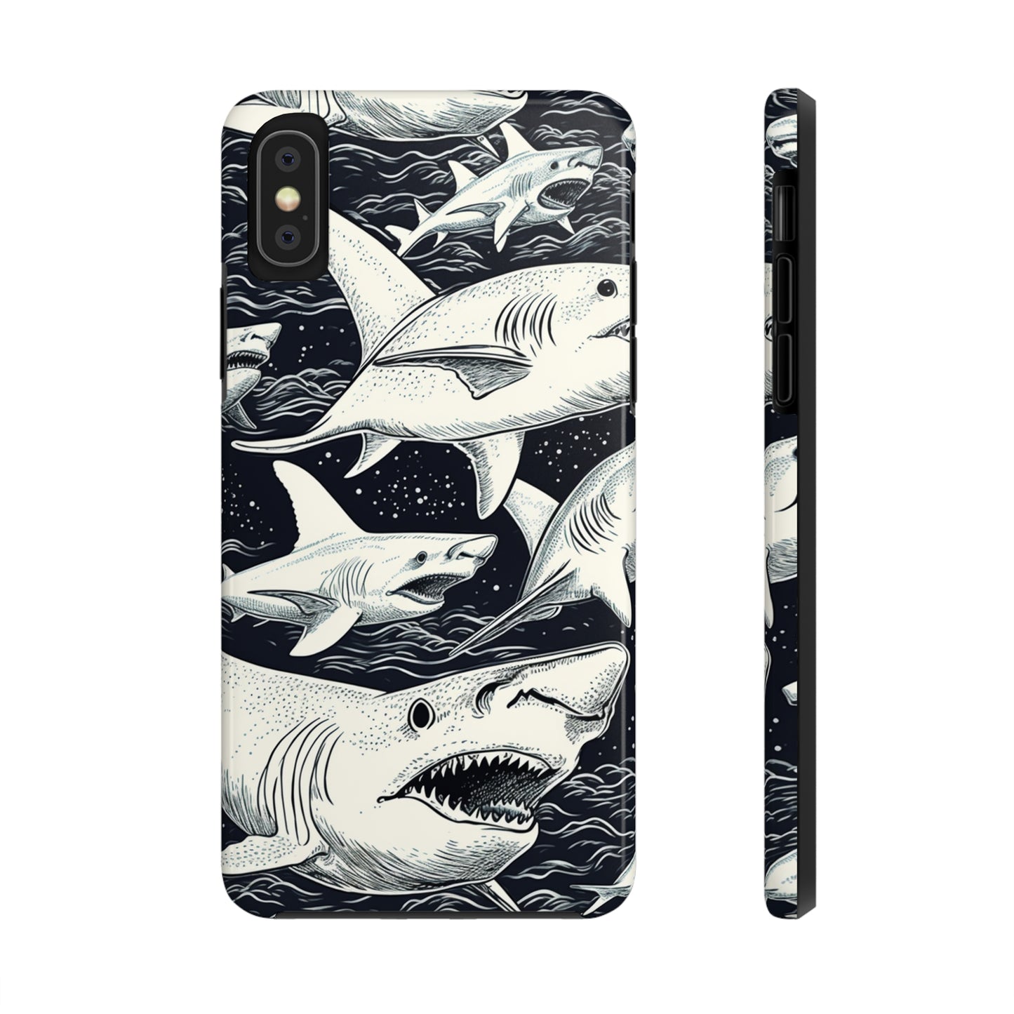 Shark Design | Swimming with the Sharks Aquatic Adventure iPhone 13 Case