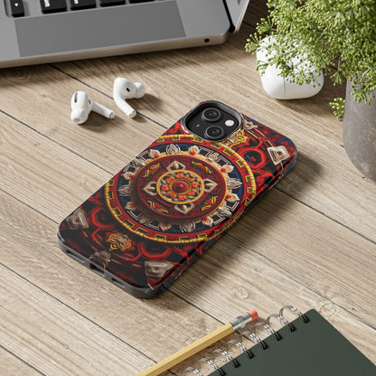 Mystical Visions: Psychedelic Tibet Mandala | Buddhist iPhone Case