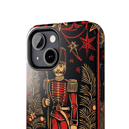 Guardian of Yuletides Past: Vintage Christmas Toy Soldier | Tough iPhone Case