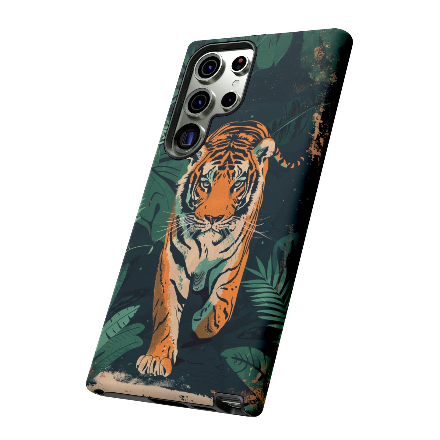 Retro Jungle Tiger Phone Case