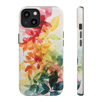 Floral Watercolor Painting iPhone 15 Case