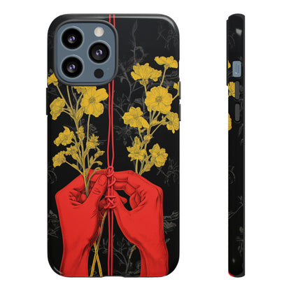 We Are All Connected Floral Phone Case