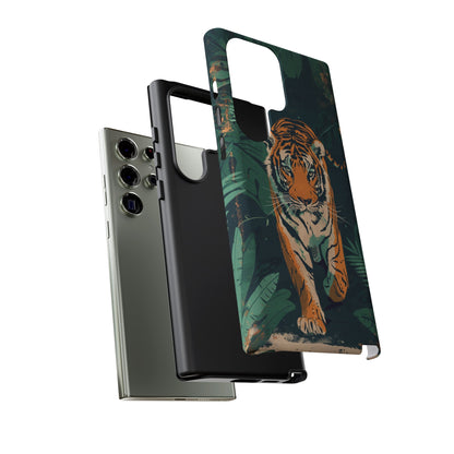 Retro Jungle Tiger Phone Case