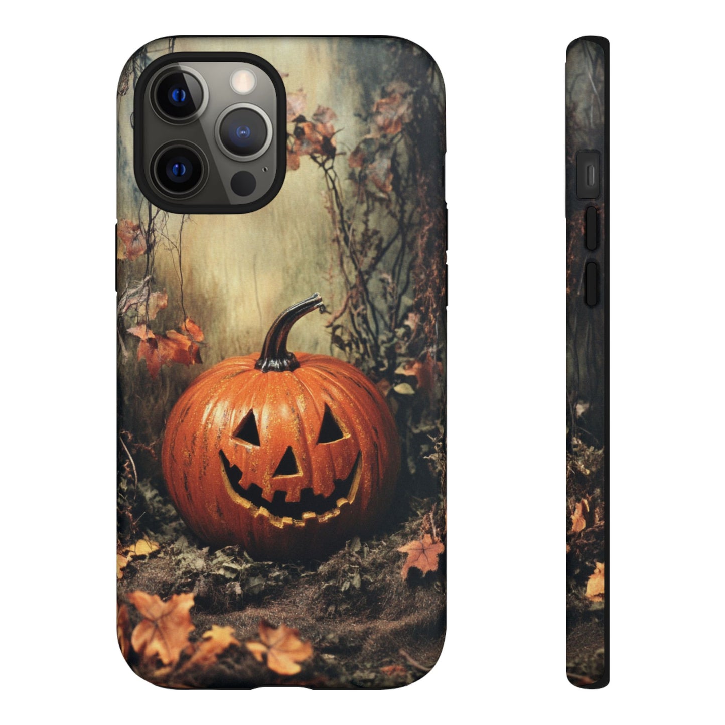 Vintage Style Halloween Jack-o'-Lantern Phone Cover