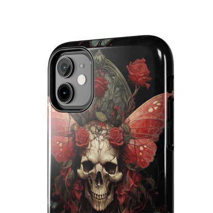 Deadhead Moth Gothic Dark Academia iPhone Case | Embrace Mysterious Elegance