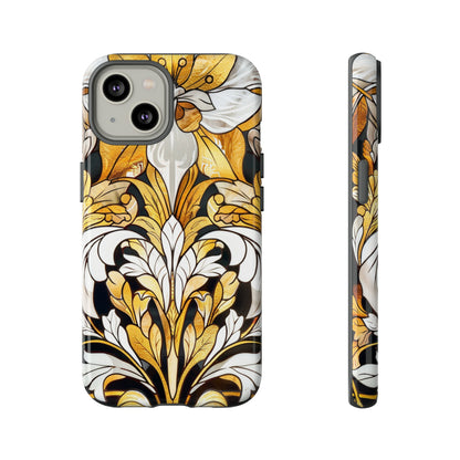 Art Deco Stained Glass floral Phone Case