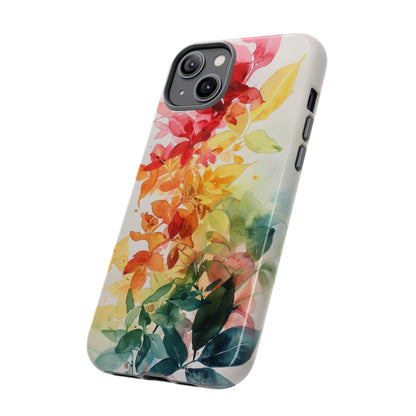 Floral Watercolor Painting iPhone 15 Case