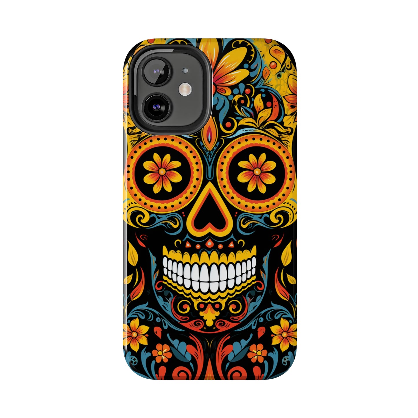 Sugar Skull iPhone Case | Dia de los Muertos Design for Apple iPhone