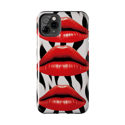 Kiss Lips iPhone Case | Expressive and Playful Design for iPhone 11, 12, 13, 14