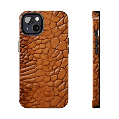 Faux Alligator Skin Textured look and style iPhone Case