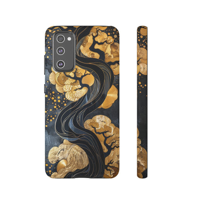 Gold and Silver Tree of Life Design Phone Case